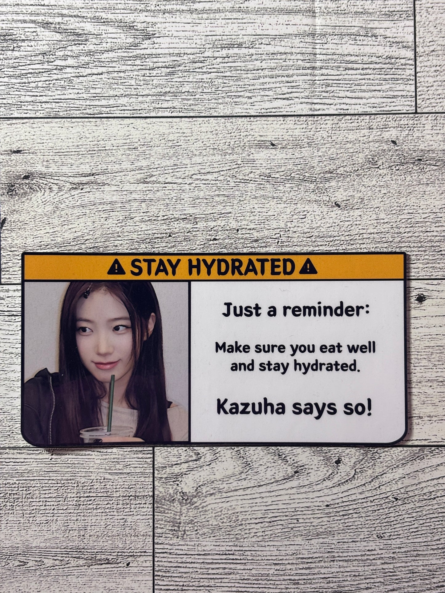 Stay Hydrated Sticker - LE SSERRAFIM