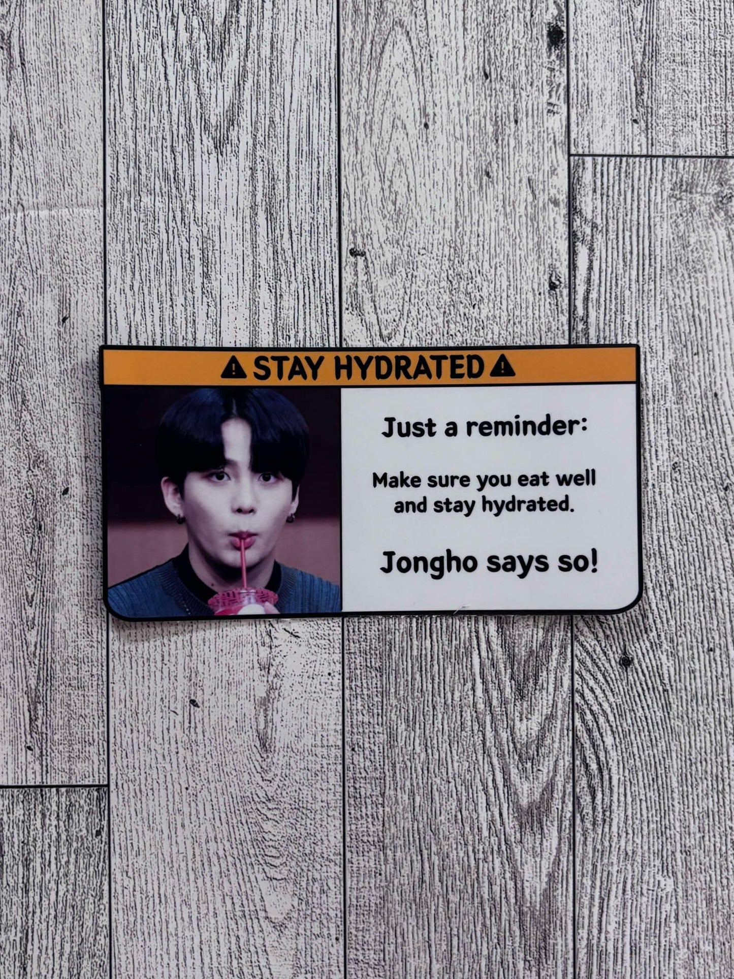 Stay Hydrated Sticker - ATEEZ