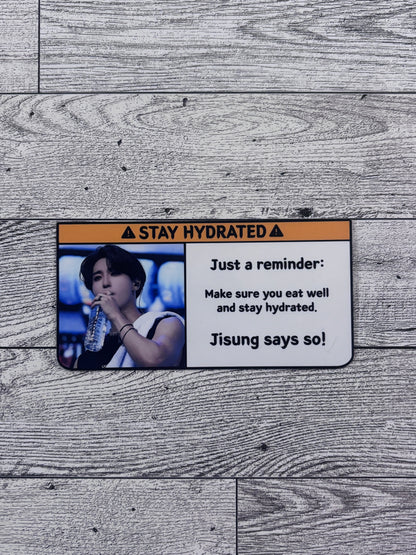 Stay Hydrated Sticker - Stray Kids