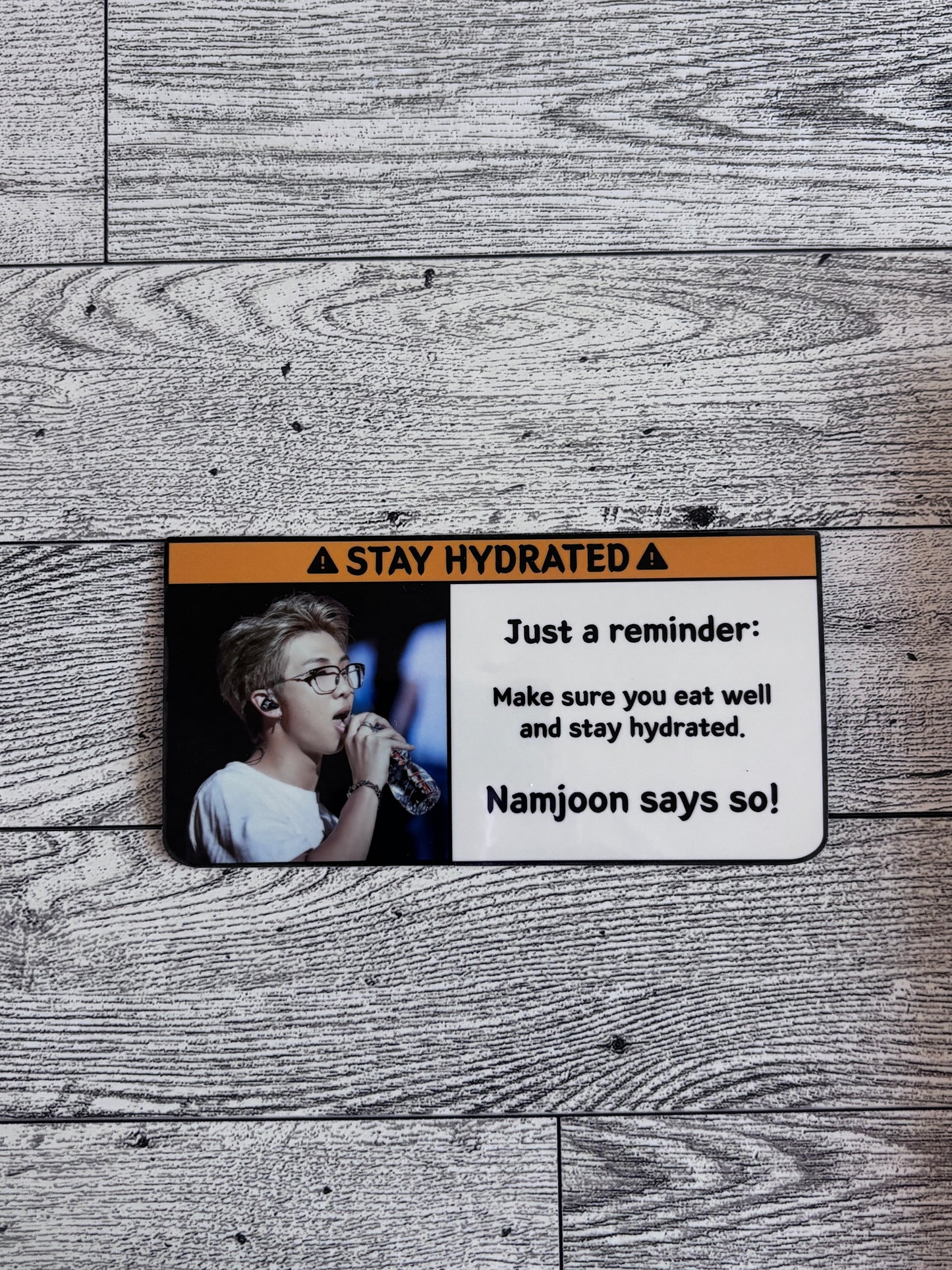 Stay Hydrated Sticker - BTS