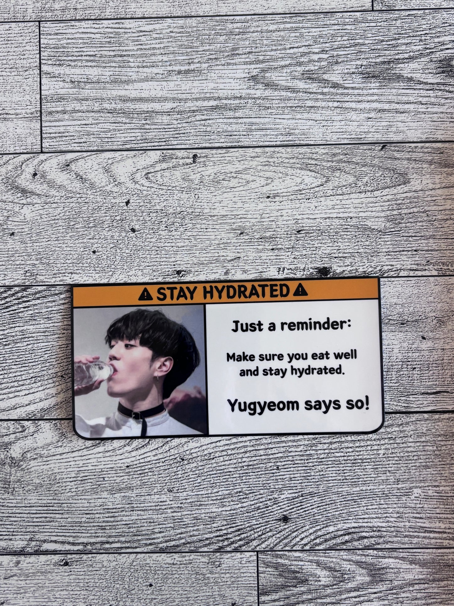 Stay Hydrated Sticker - GOT7