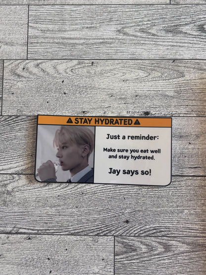 Stay Hydrated Sticker - Enhypen