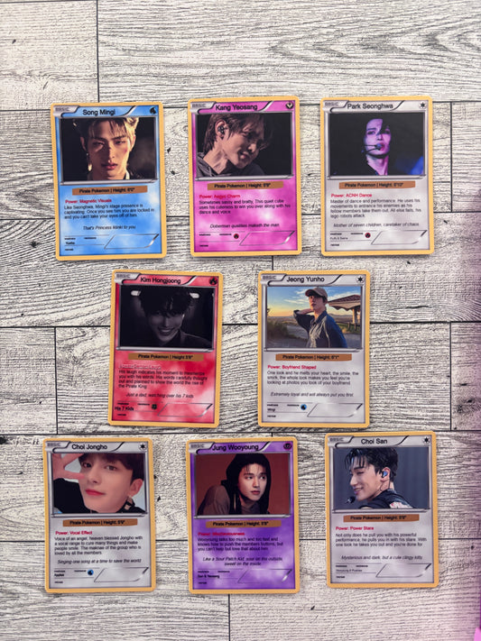 Pokémon Stickers - ATEEZ