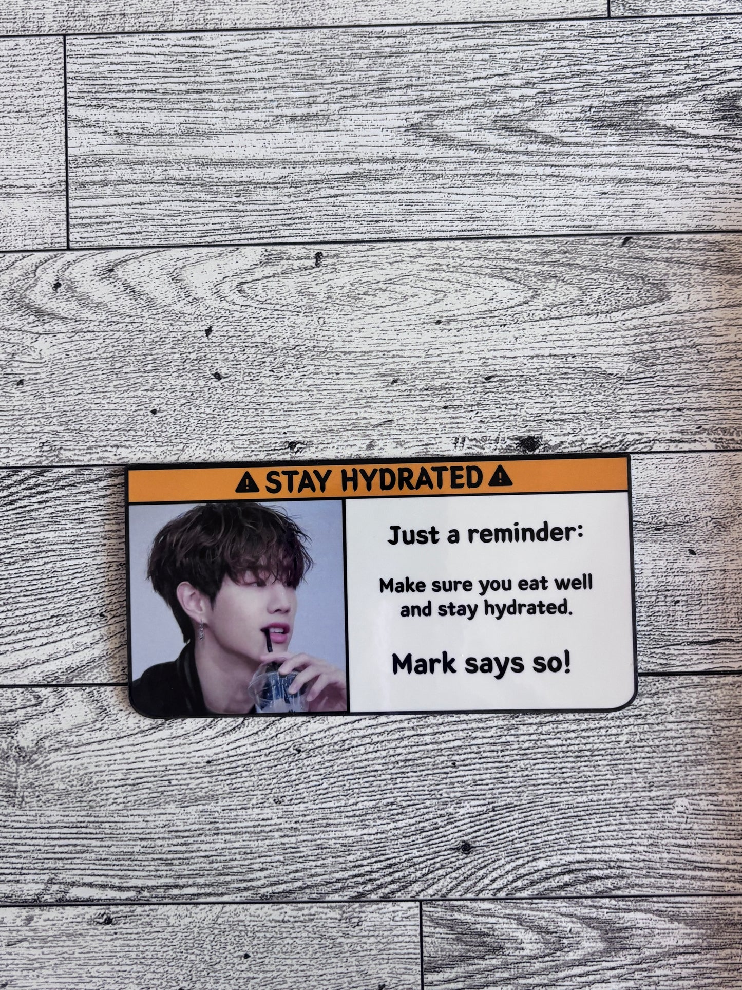 Stay Hydrated Sticker - GOT7