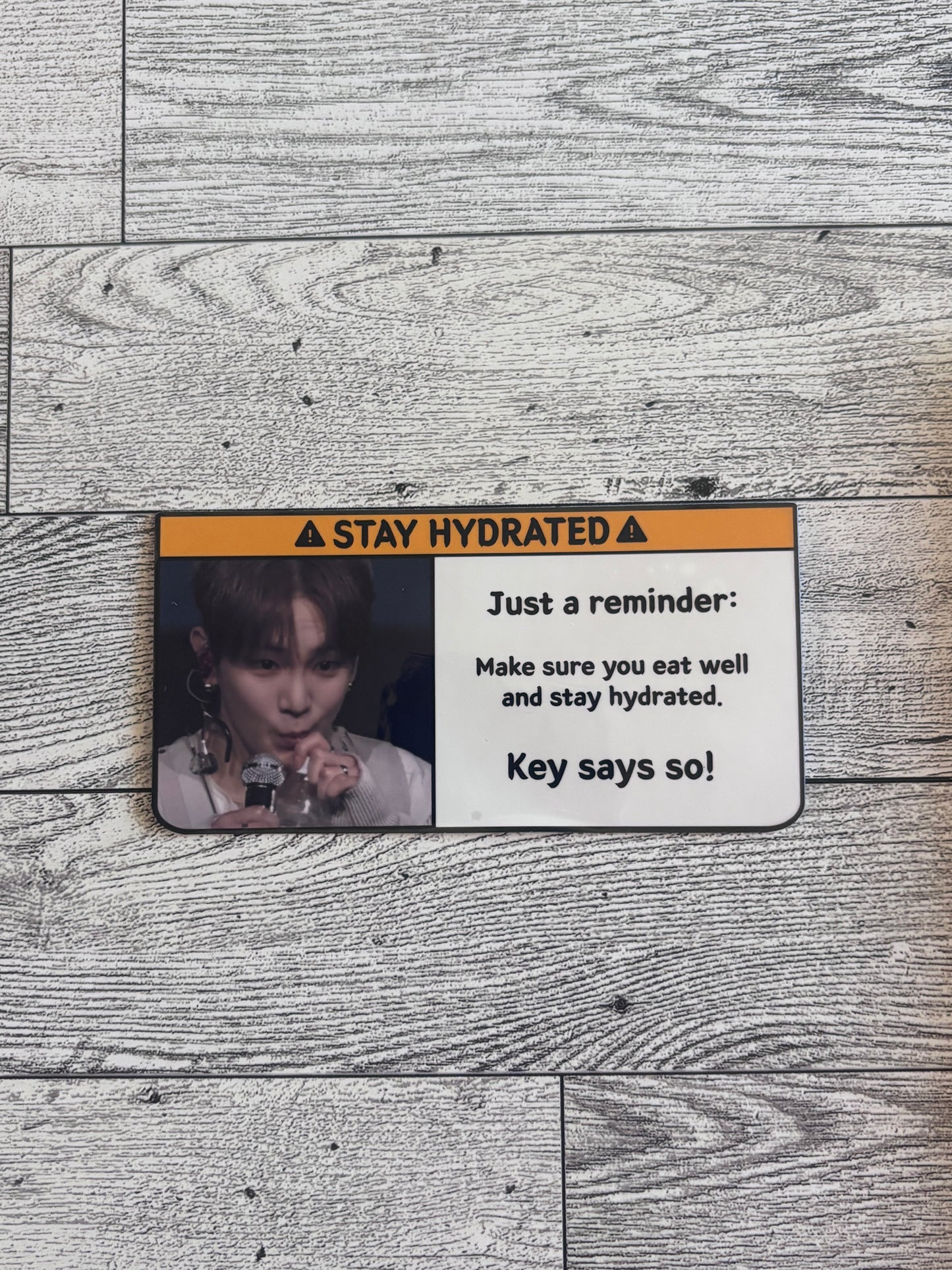 Stay Hydrated Stickers - SHINee