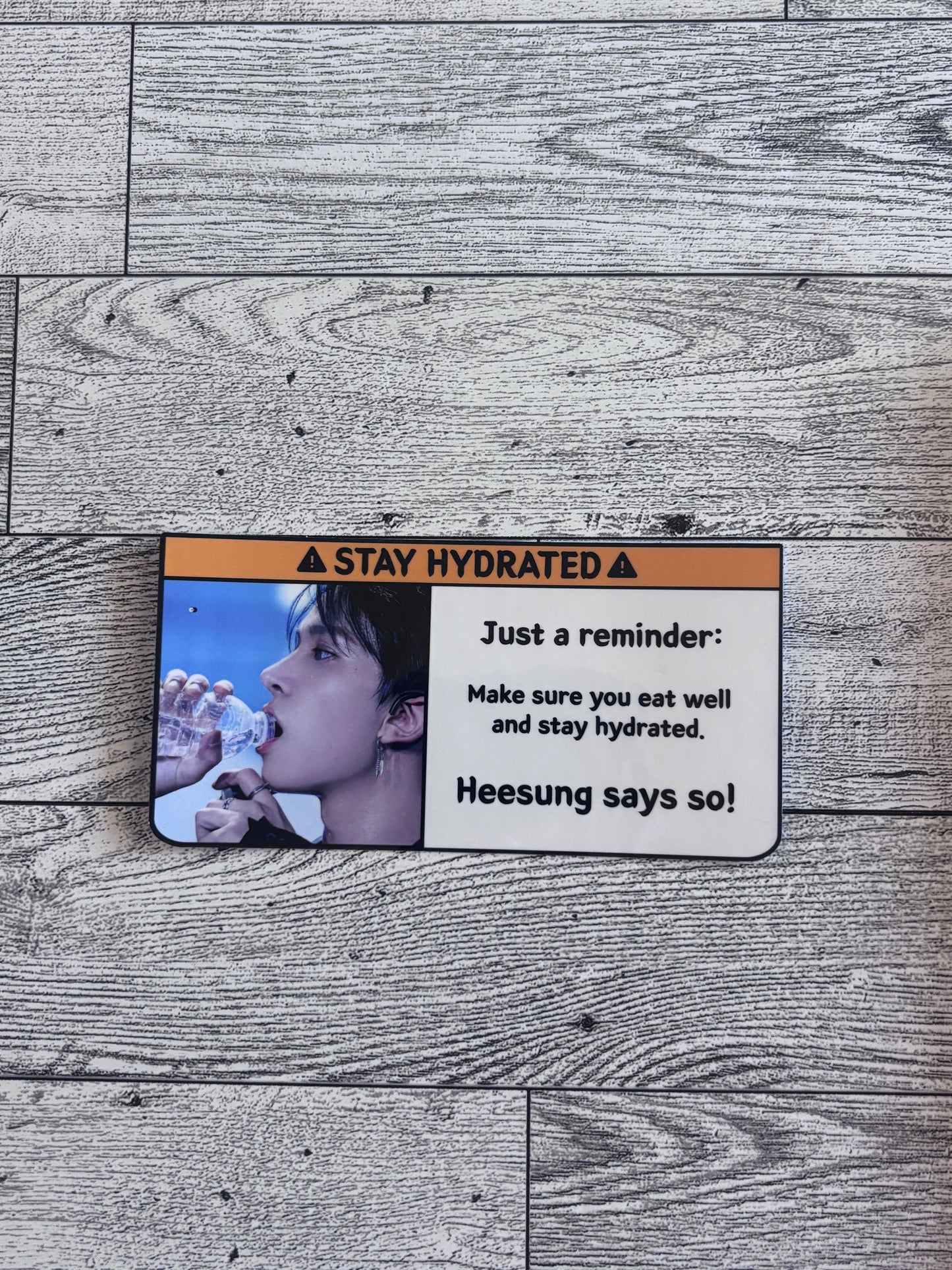 Stay Hydrated Sticker - Enhypen