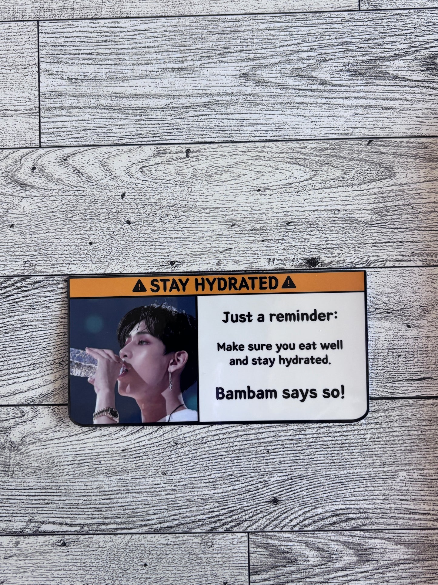 Stay Hydrated Sticker - GOT7