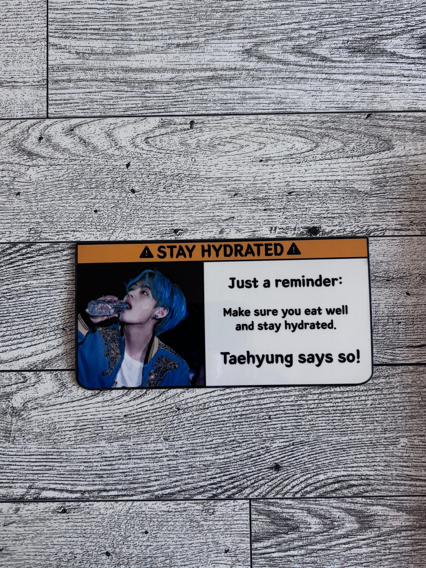 Stay Hydrated Sticker - BTS