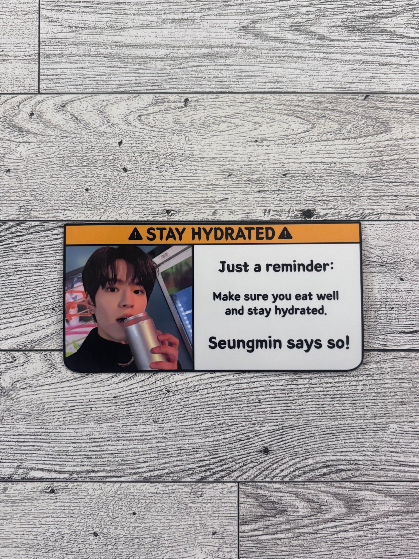 Stay Hydrated Sticker - Stray Kids