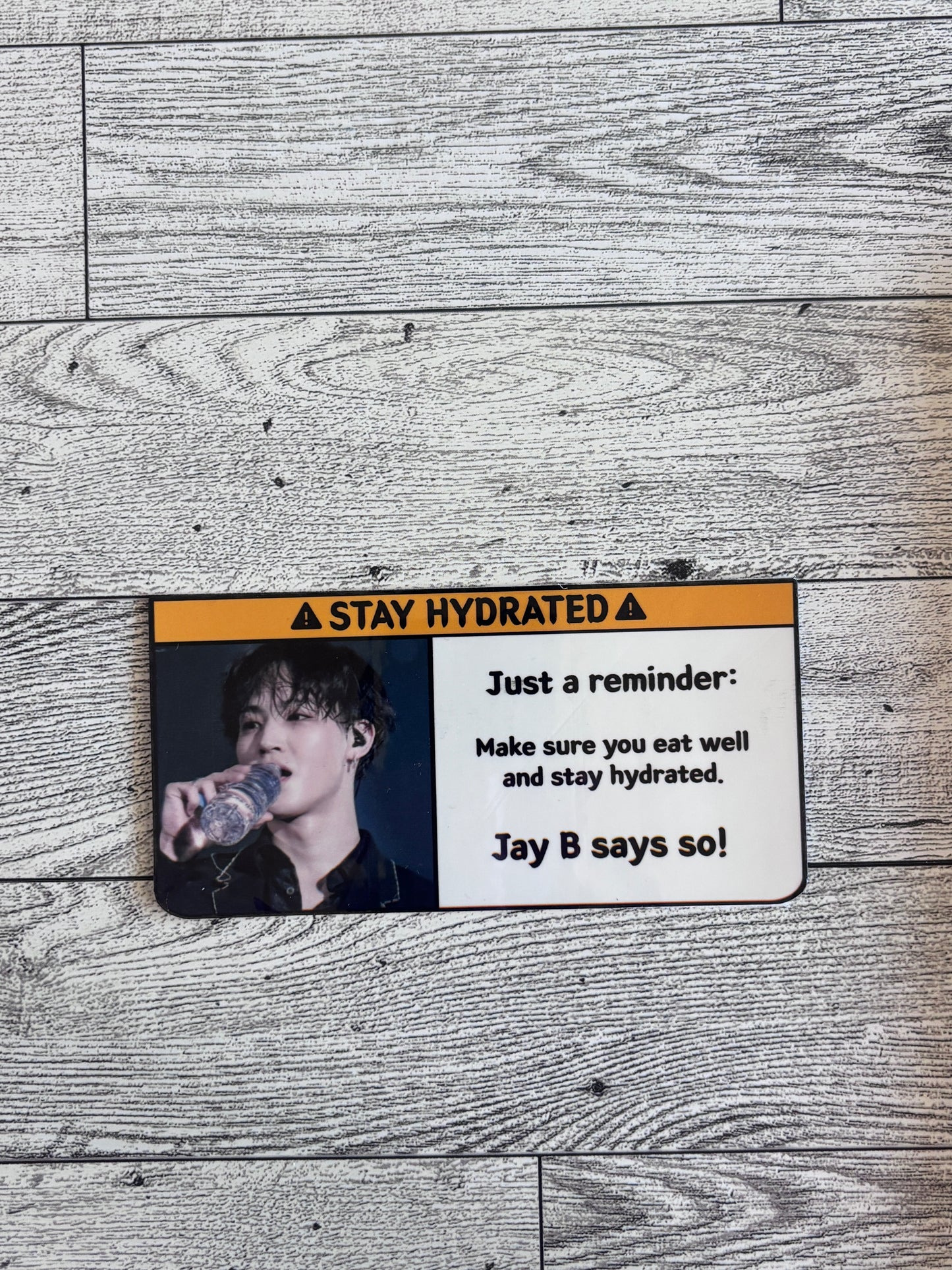 Stay Hydrated Sticker - GOT7