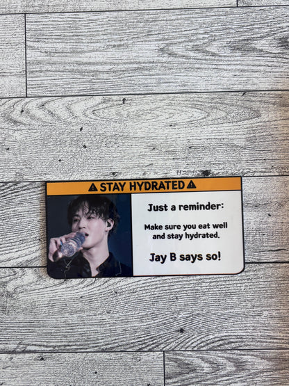 Stay Hydrated Sticker - GOT7