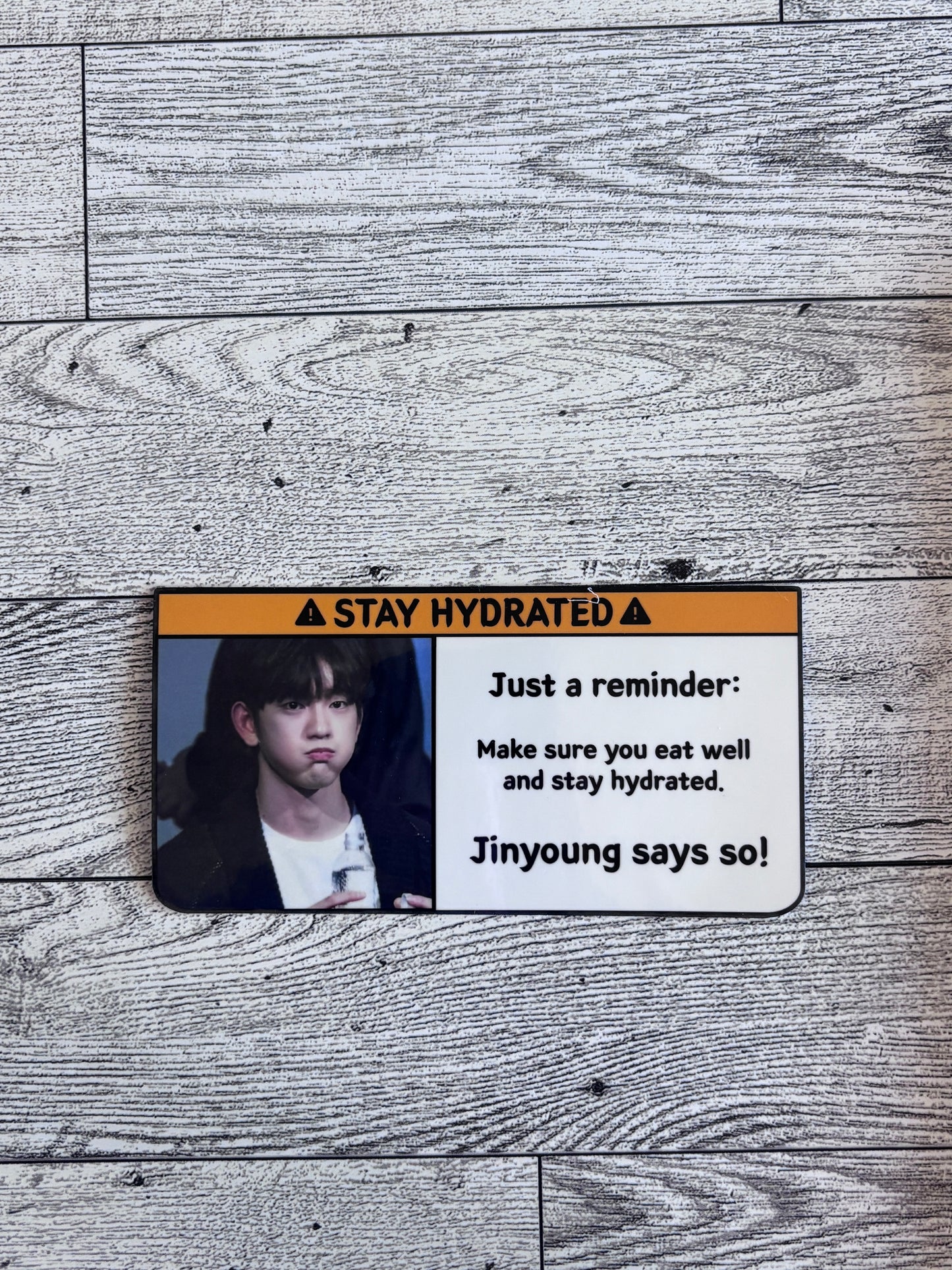 Stay Hydrated Sticker - GOT7