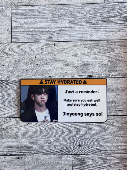 Stay Hydrated Sticker - GOT7