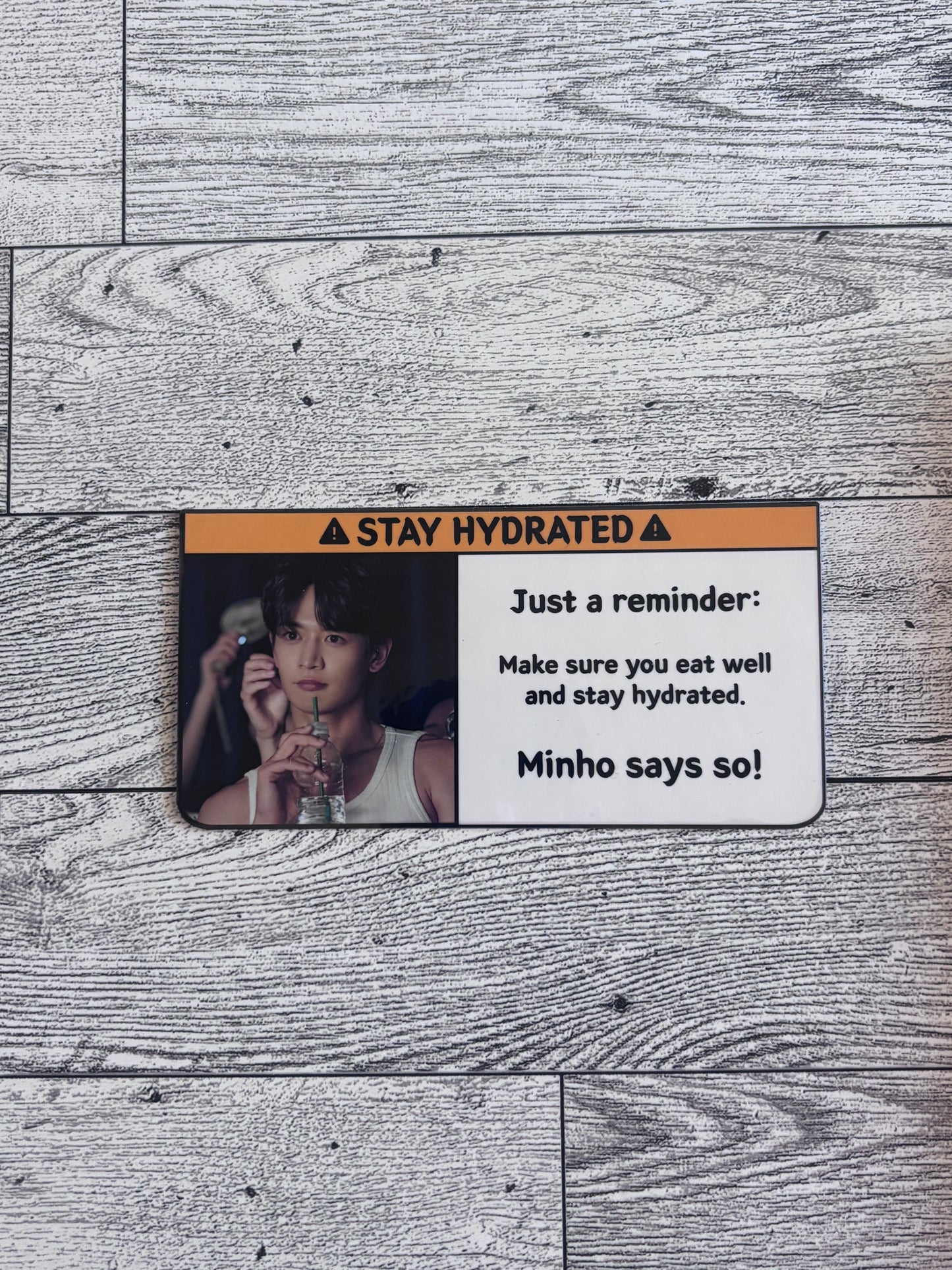 Stay Hydrated Stickers - SHINee