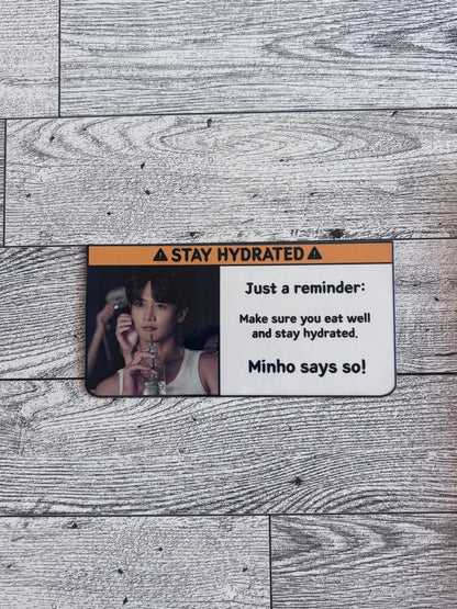 Stay Hydrated Stickers - SHINee