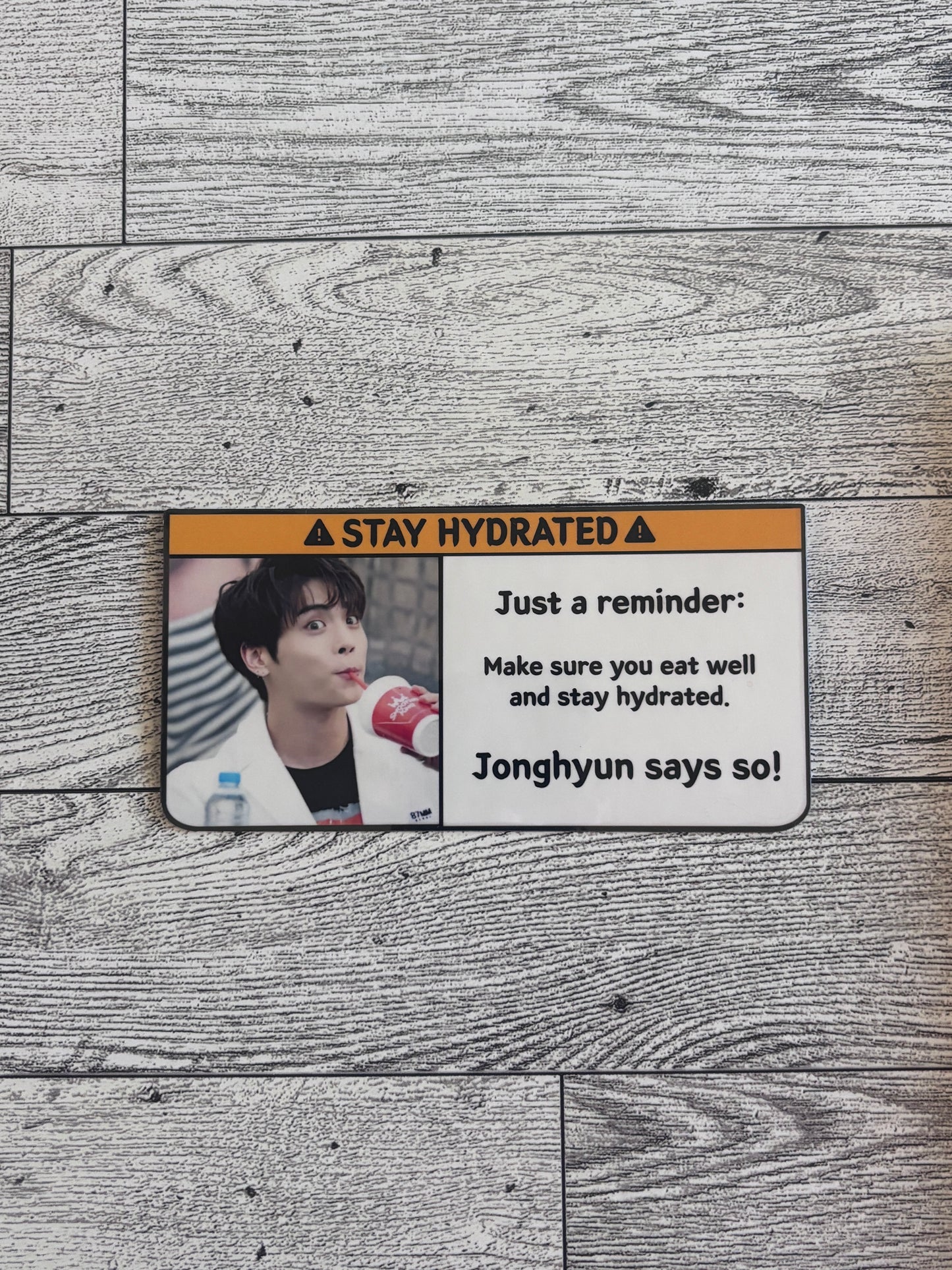 Stay Hydrated Stickers - SHINee