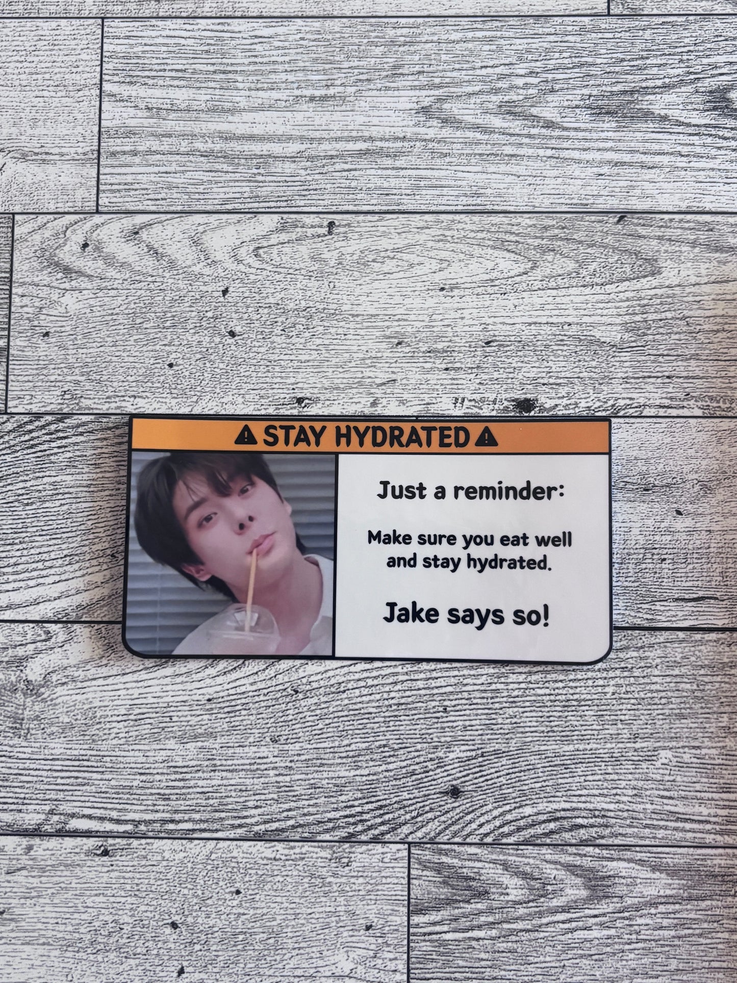 Stay Hydrated Sticker - Enhypen