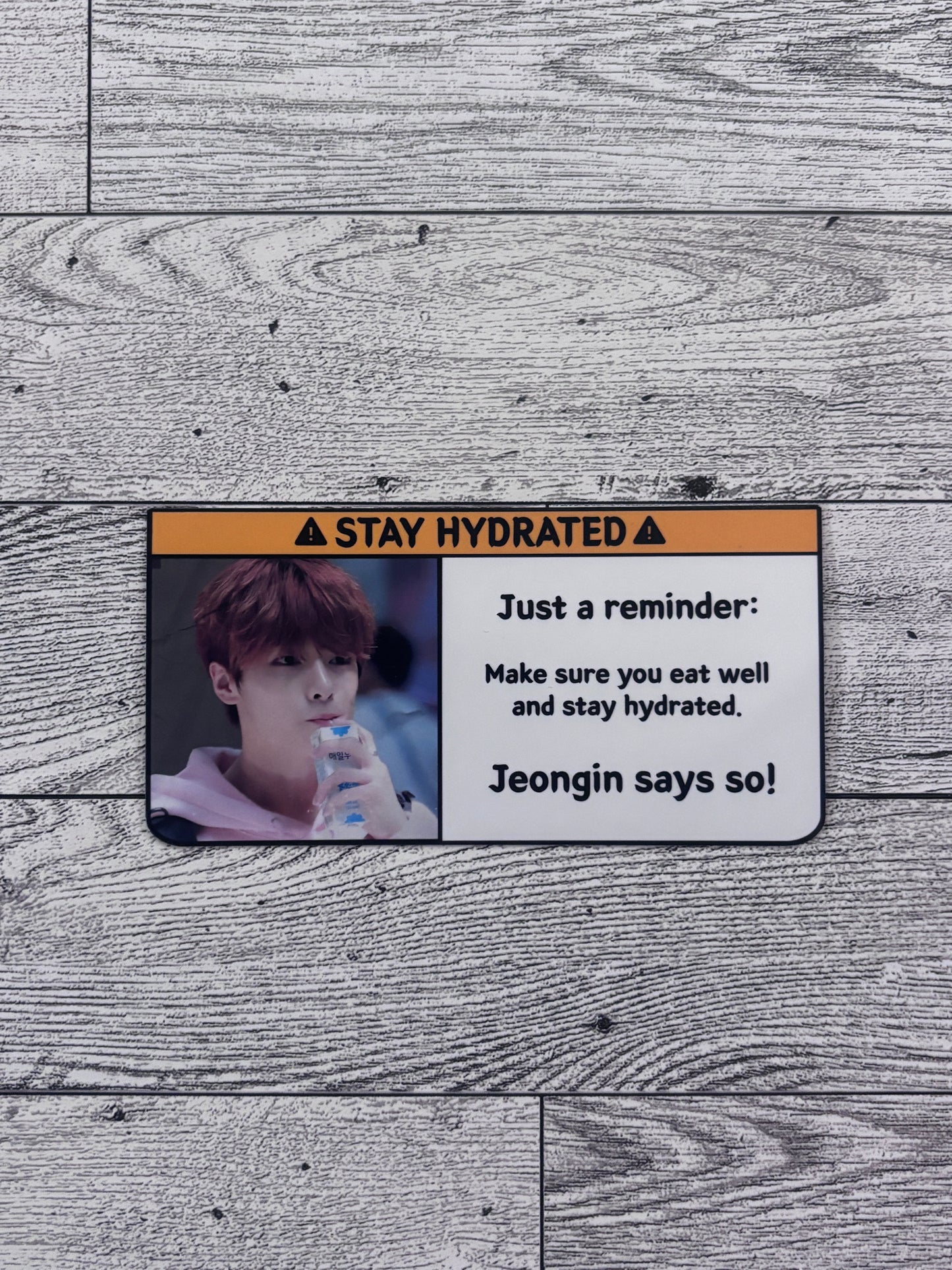 Stay Hydrated Sticker - Stray Kids