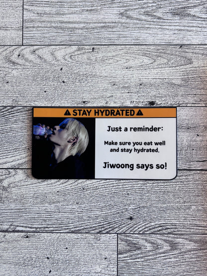 Stay Hydrated Stickers - ZEROBASEONE