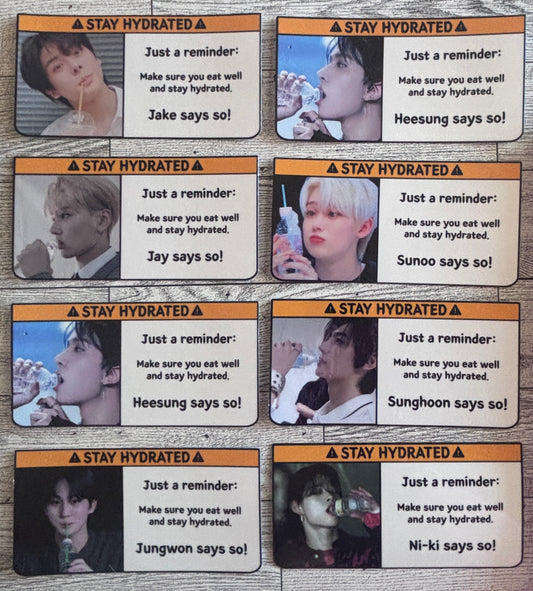 Stay Hydrated Sticker - Enhypen
