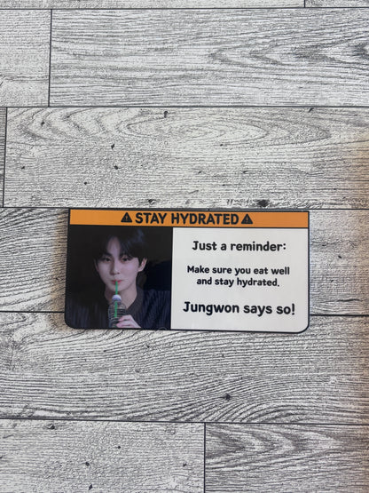 Stay Hydrated Sticker - Enhypen