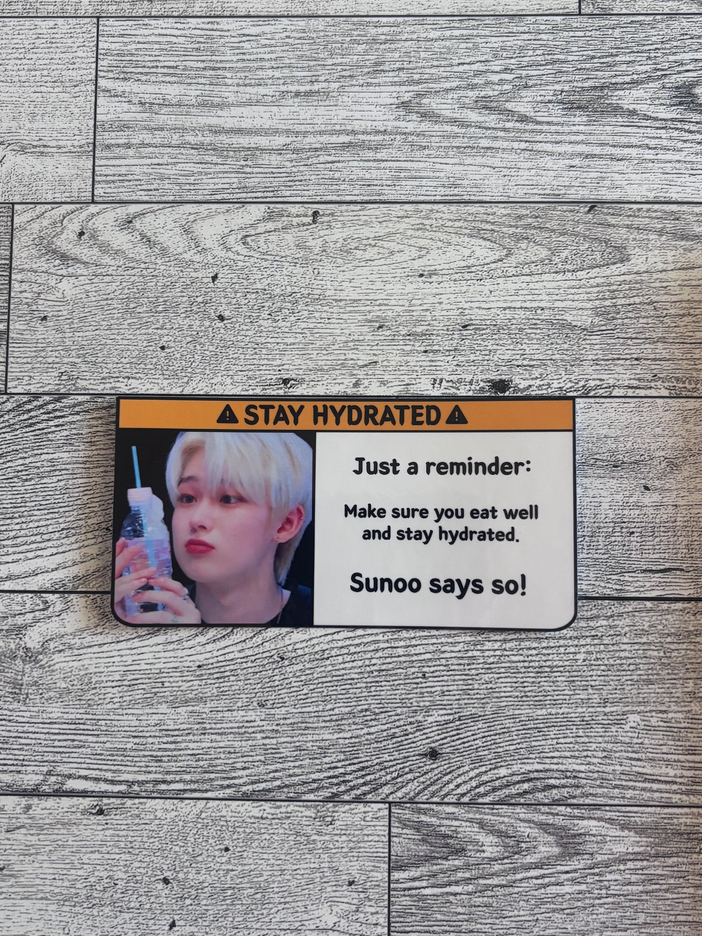 Stay Hydrated Sticker - Enhypen
