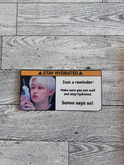 Stay Hydrated Sticker - Enhypen