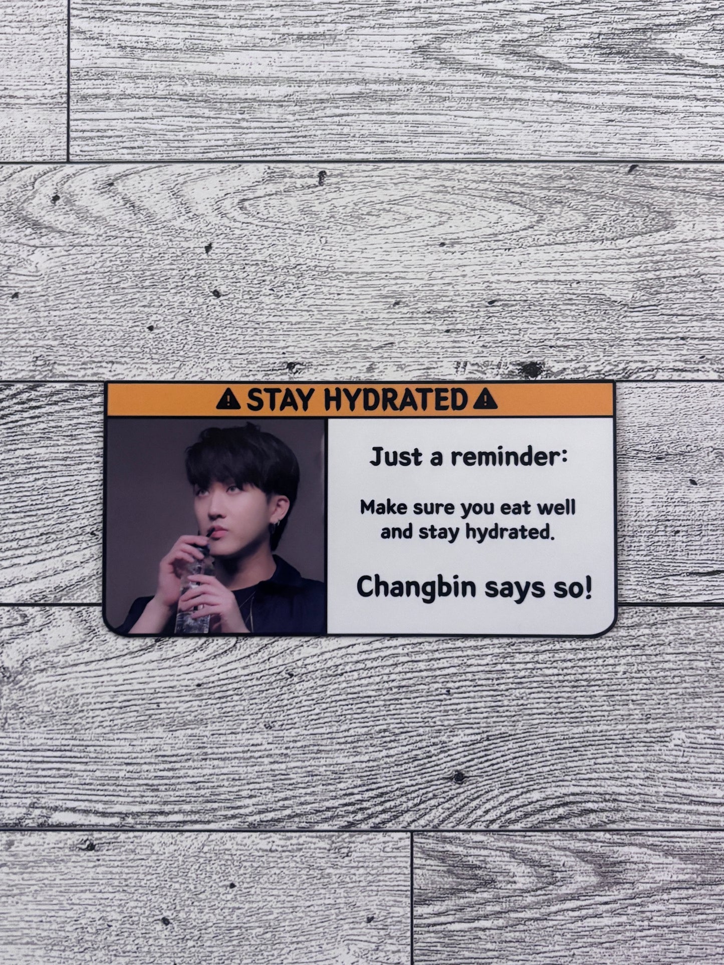 Stay Hydrated Sticker - Stray Kids