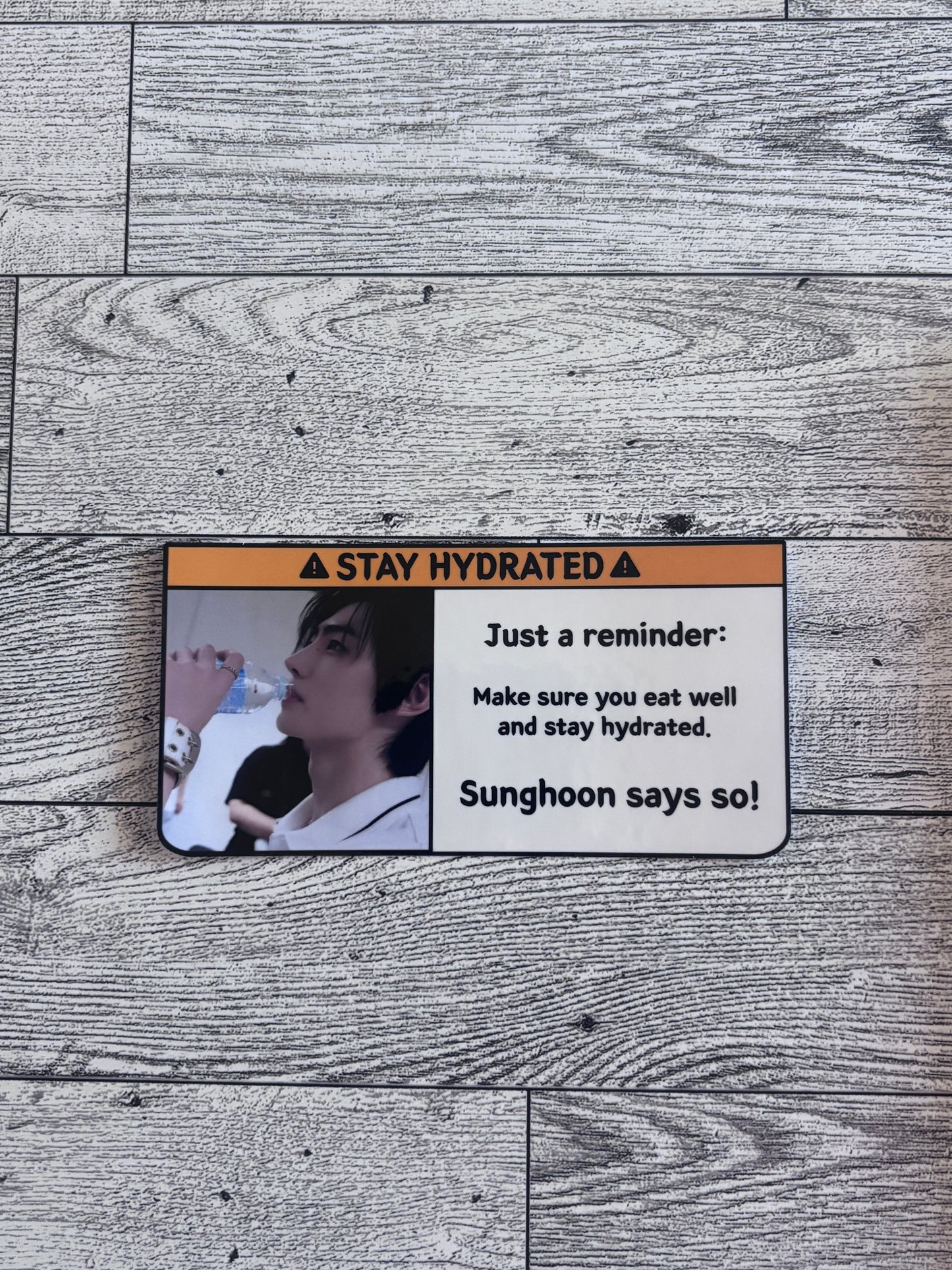 Stay Hydrated Sticker - Enhypen