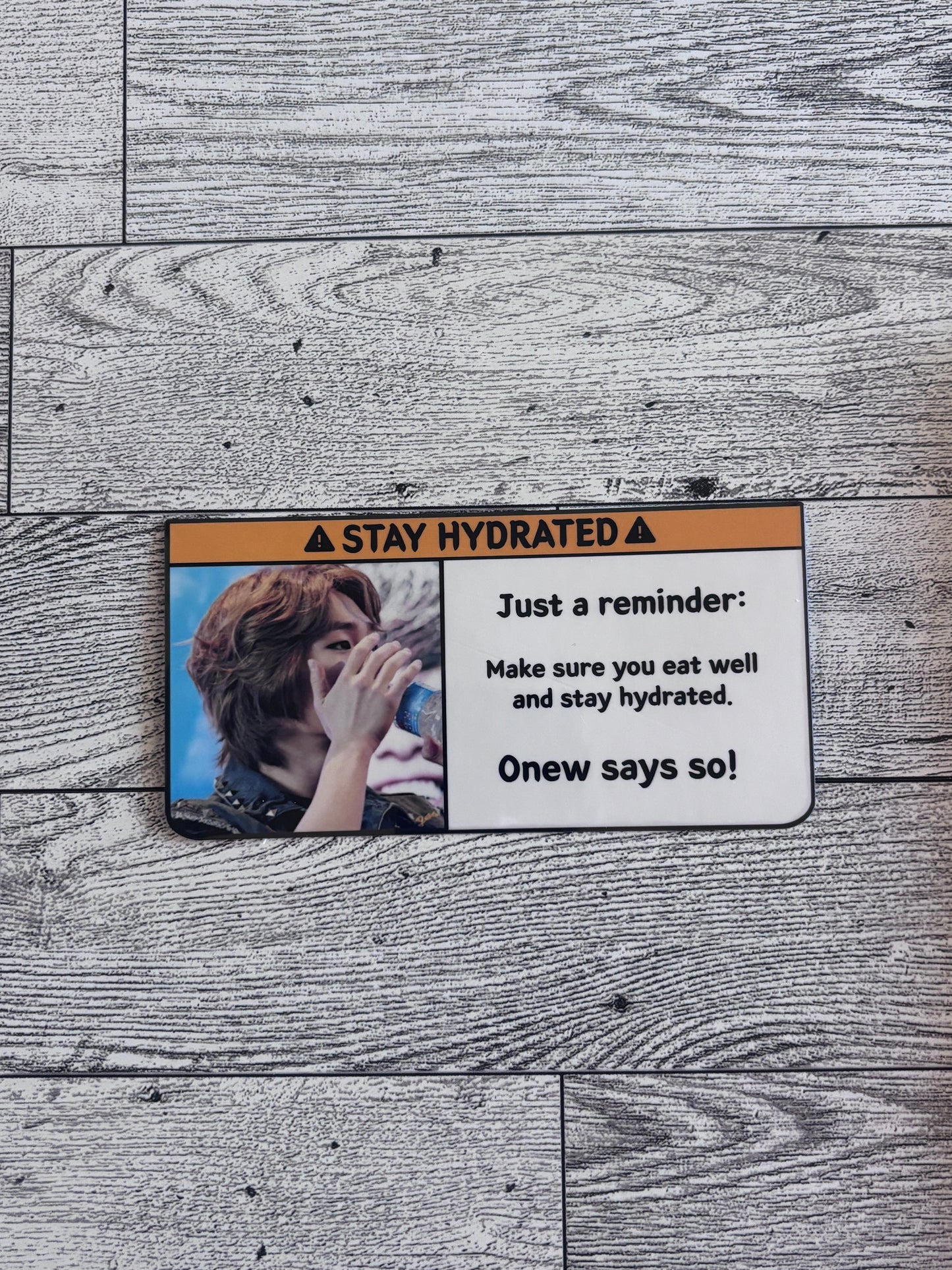 Stay Hydrated Stickers - SHINee