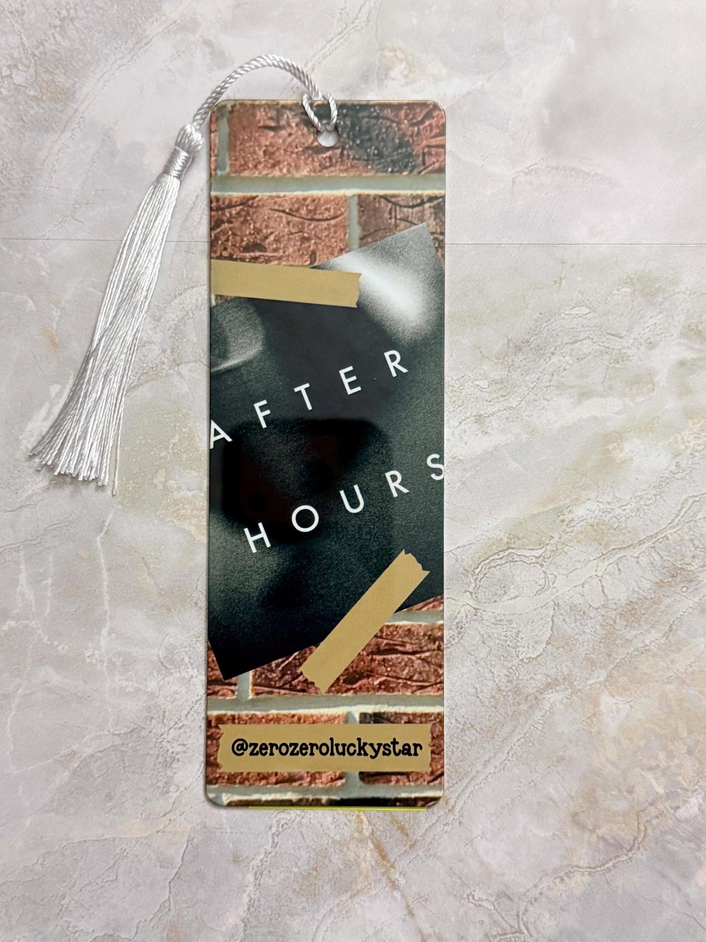 Off Campus Metal Bookmark