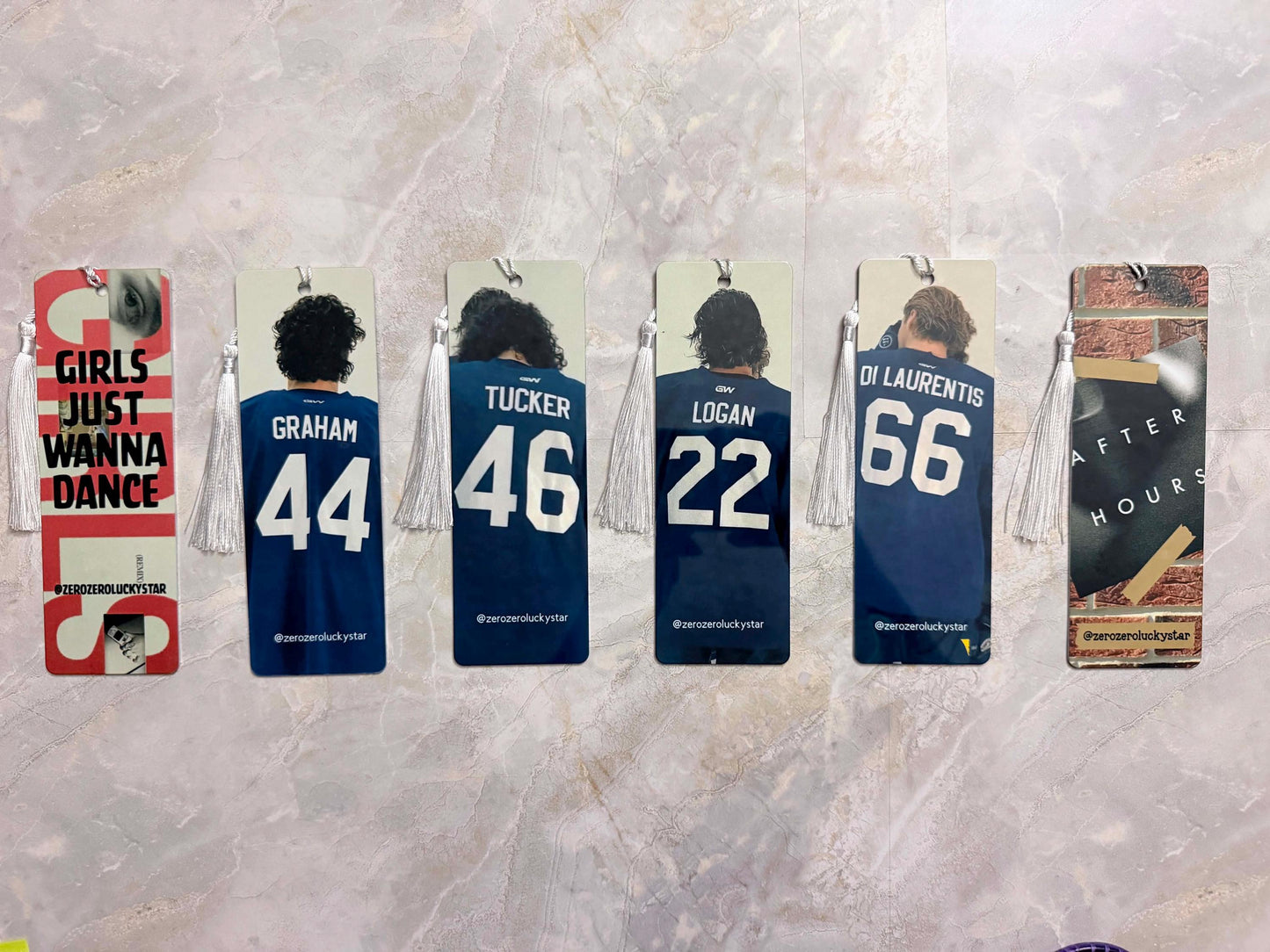 Off Campus Metal Bookmark